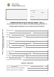 COMUNICAZIONE ATTIVITA' EDILIZIA LIBERA â Mod. A