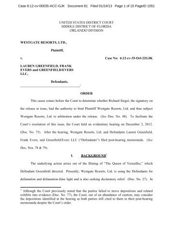 suing - Entertainment Law Digest