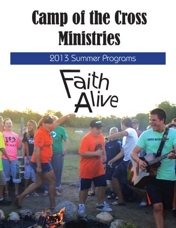 Summer Brochure - Camp of the Cross Ministries