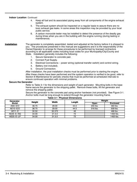 Installation & Operation Manual - Phase-A-Matic, Inc.