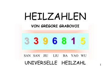 Gregoris Heilzahlen - Willi-Karl