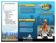 Download The Volunteer Brochure - Northside Christian Church