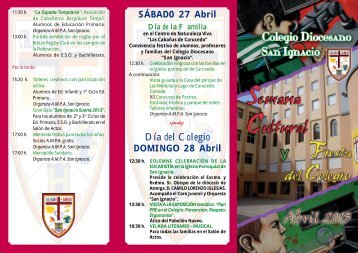 programa - Colegio Diocesano San Ignacio Ponferrada