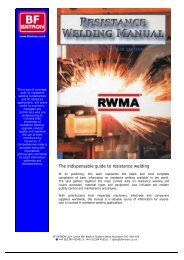RWMA datasheet - BF ENTRON Ltd