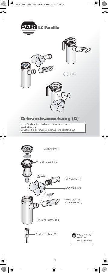 Pari LC-Verneblerfamilie - Gebrauchsanleitung (PDF Document size ...