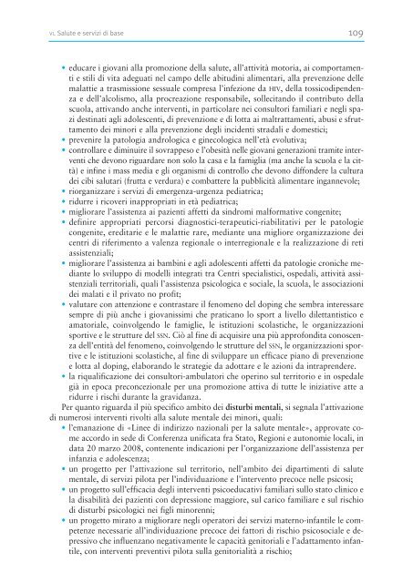 Terzo - Quarto Rapporto Governativo - Minori.it