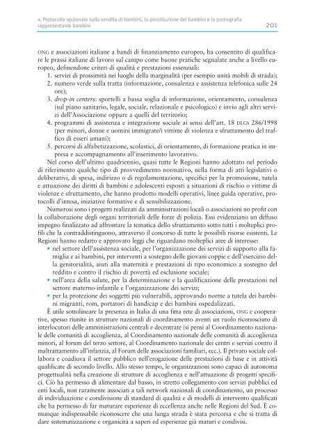 Terzo - Quarto Rapporto Governativo - Minori.it