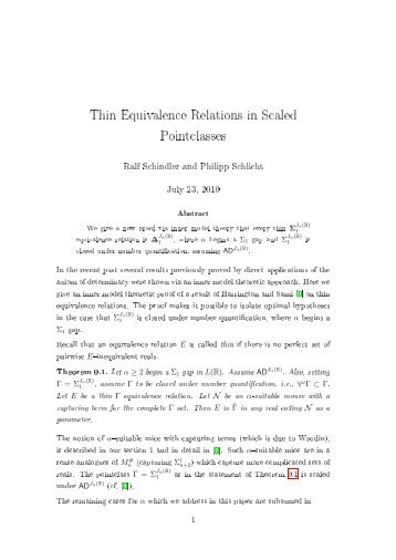 Thin Equivalence Relations in Scaled Pointclasses