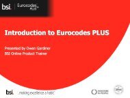 Introduction to Eurocodes PLUS - BSI Shop