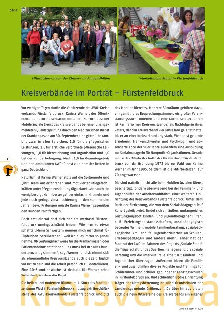 Kreisverbände im Porträt – Fürstenfeldbruck - AWO Angebote für ...