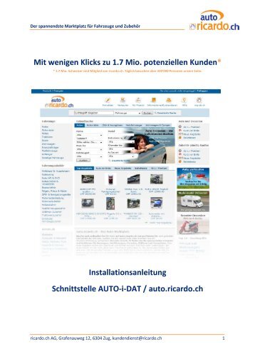 Information Auto-i-Dat Kunden