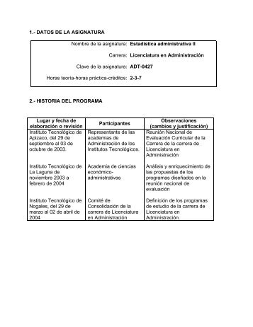 Estadistica Administrativa II_LAE.pdf - Manual Normativo ...