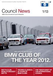 BMW CluB of the year 2012. - BMW Clubs