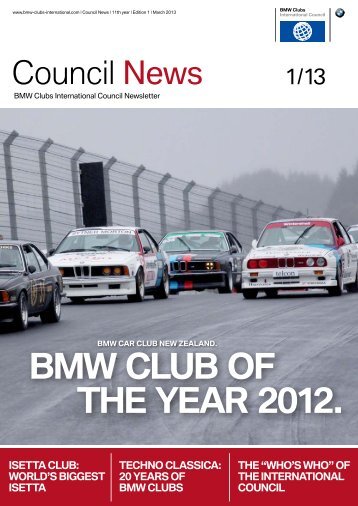 BMW CluB of the year 2012. - BMW Clubs