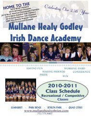 2010 Publication2 - Mullane Healy Godley Irish Dance Academy