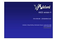 ASCE version 4 requirements - Adelard