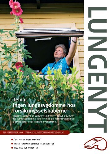 Ingen lungesygdomme hos forsikringsselskaberne - Danmarks ...