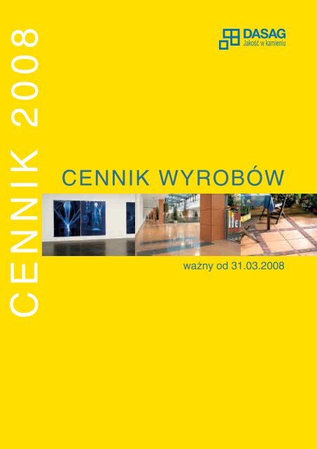 CENNIK WYROBÃW - STM Design AB