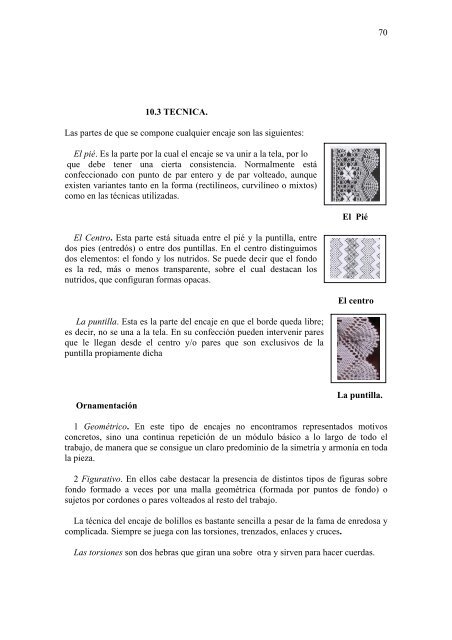 Encaje, Cultura y Tradición - Universitat per a Majors