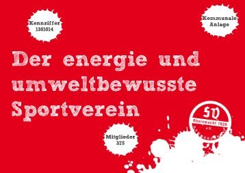 Der energie und umweltbewusste Sportverein ... - Rhein-Kreis Neuss