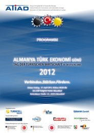 Programm_Tag der Tuerkischen Wirtschaft in Deutschland ... - Atiad