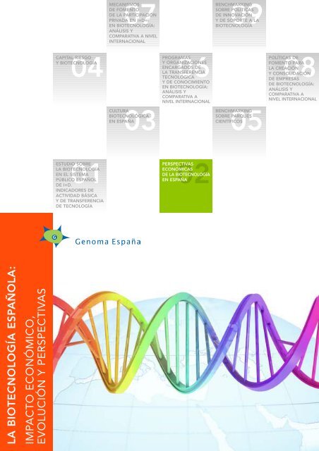 La BiotecnologÃ­a EspaÃ±ola: Perspectivas econÃ³micas 2005 - ICONO