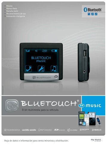El kit multimedia para su vehiculo. - BlueTouch