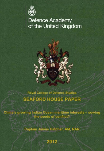 to get the file - Defence Academy of the United Kingdom