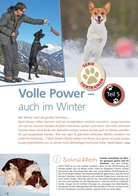 Freunde Magazin Winter 2013 S. 01 - Alles-Fuer-Tiere