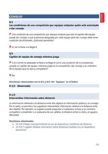 Decisiones sobre las Reglas de Golf 2012-2013 - Real FederaciÃ³n ...