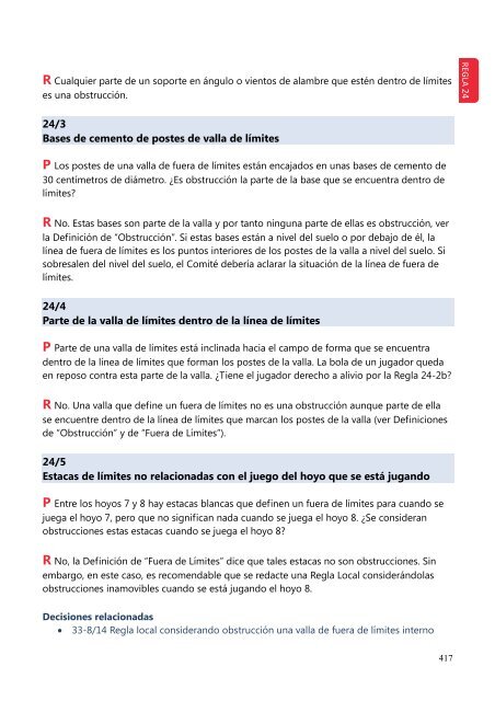 Decisiones sobre las Reglas de Golf 2012-2013 - Real FederaciÃ³n ...