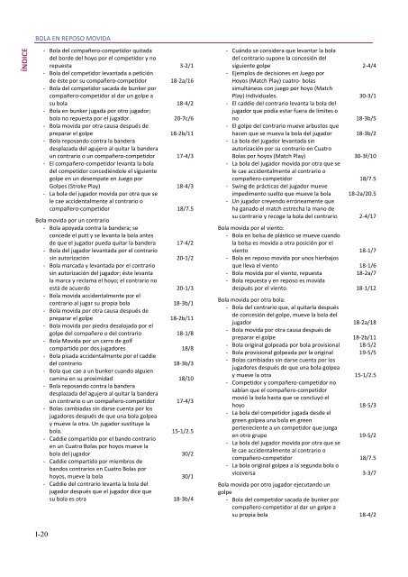 Decisiones sobre las Reglas de Golf 2012-2013 - Real FederaciÃ³n ...