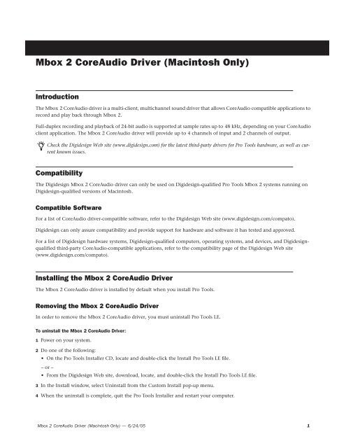 Digidesign driver download Digidesign driver download