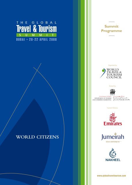 Global Travel & Tourism Summit Printed Programme