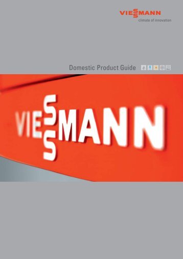 Domestic Product Guide4.8 MB - Viessmann