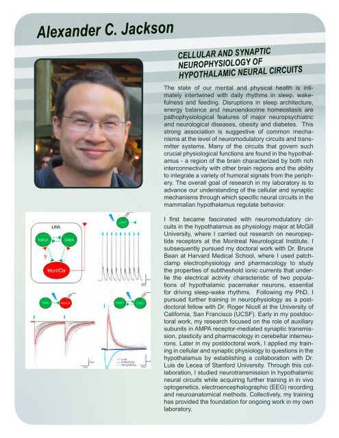 Information Brochure (pdf) - Physiology and Neurobiology ...