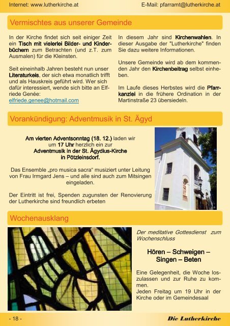 Zeitung 2011-3 - WÃ¤hring & Hernals Lutherkirche Wien - WÃ¤hring ...