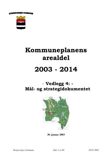 Kommuneplanens arealdel - Kongsvinger Kommune
