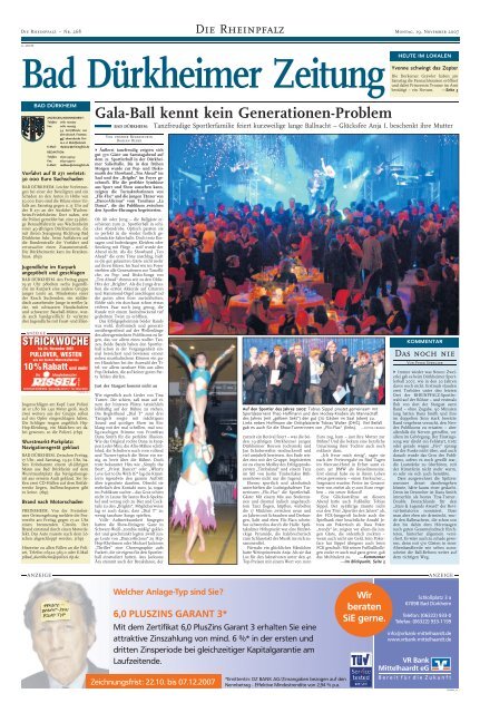 Bad Dürkheimer Zeitung - RHK-Showproduktionen