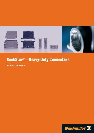 RockStarÃ‚Â® Ã¢Â€Â“ Heavy-Duty Connectors - WexÃƒÂ¸e.dk