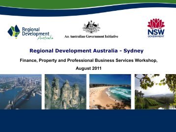 Bob Germaine's Presentation - RDA Sydney