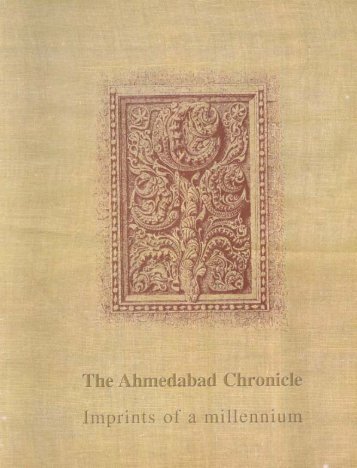 The Ahmedabad chronicle, imprints of a millennium