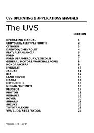 UVS Operating & Applications Manual - Efichip.com