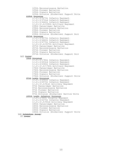 German Army Group South, 3 September 1941 - CGSC