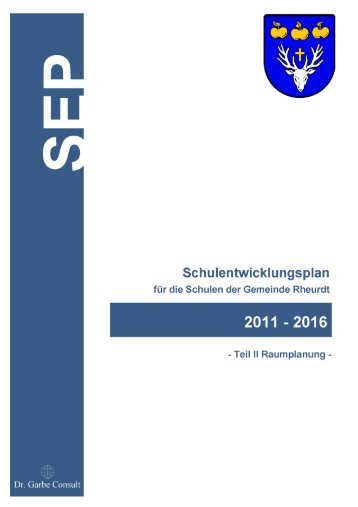 Schulentwicklungsplan für die Schulen der Gemeinde Rheurdt 2011