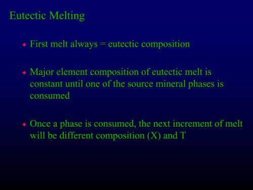 Chapter 11 - Diversification of Magmas - Faculty web pages