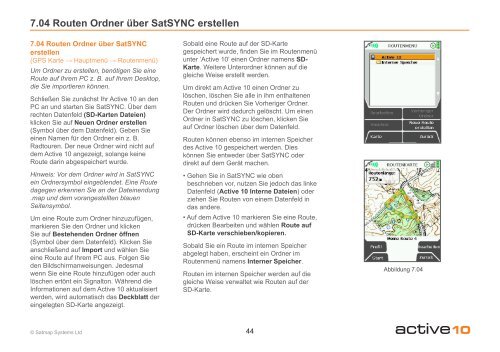 Vollständiges Benutzerhandbuch - Satmap