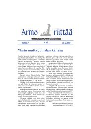 Armo riittÃ¤Ã¤ 5/2008