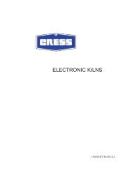 Electronic Manual B.pmd - Cress Manufacturing Company
