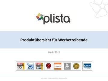 Display (IAB) Automatisierung und Optimierung Ihres ... - Plista.com